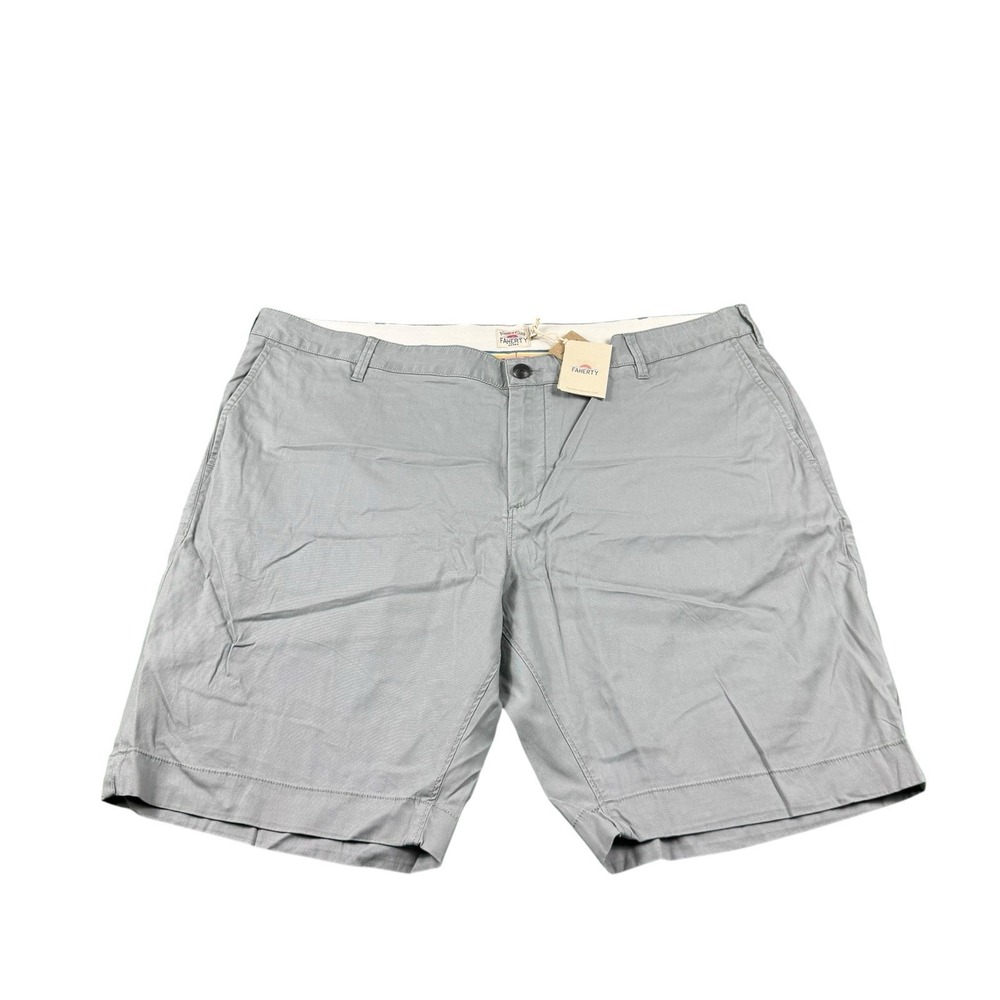 Faherty Island Life Short Fog Grey Men’s Chino Short Size 42 MBS2106 NWT
